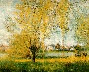 Claude Monet Willows at Vetheuil oil painting artist